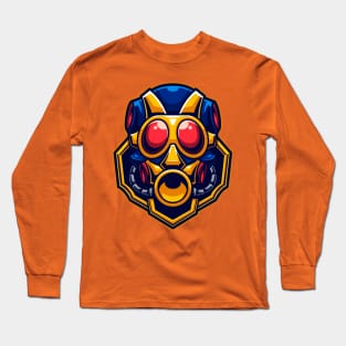 Robot Mask Long Sleeve T-Shirt